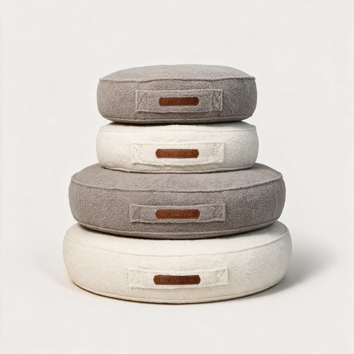 Charlie Orthopedic Dog Mattress – Premium Round Bed, Soft Chenille, Handmade in Europe