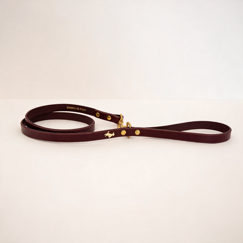 Fig Luxury Leather Lead - 2 cm
